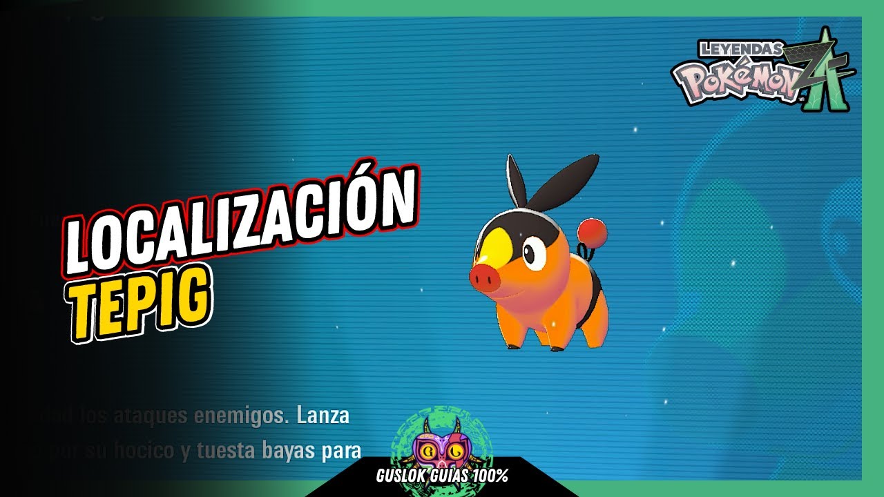 UBICACIÓN de TEPIG | GUÍA 100% | 💯Leyendas Pokemon: Z-A🏆 UBICACIÓN de TEPIG | GUÍA 100% | 💯Leyendas Pokemon: Z-A🏆