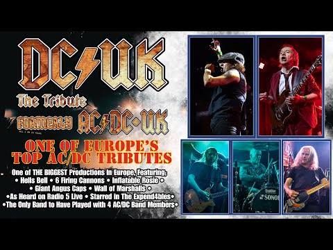 AC/DC UK Europe's Most Explosive Tribute | 2025 Tour Preview