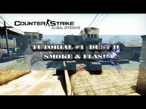CSGO Dust 2 Smoke and Flash Tutorial