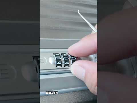 Suitcase Bag Forgotten code unlock reset password (step by step guide)