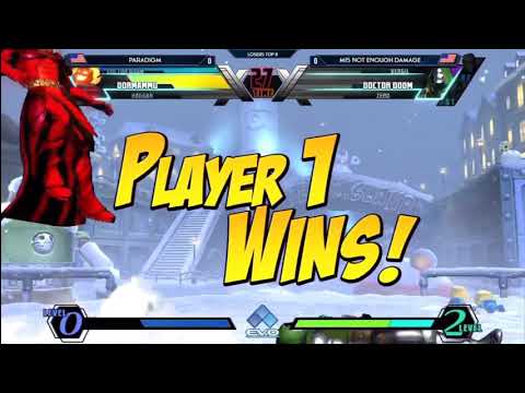 UMVC3 EVO 2017 Top 8 Not Enough Damage vs Paradigm
