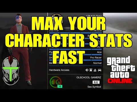 GTA Online Max Your Character Stats Fast