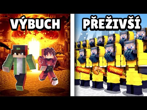 Začal jsem NUKLEÁRNÍ Válku YouTuberů v Minecraft Hardcore...