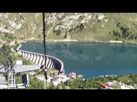 Panorama dalla cestovia Graffer "Fedaia - Pian dei Fiacconi"