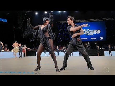 Guillem Pascual - Rosa Carne, ESP 2018 | 2018 WDSF World Latin, Ostrava - R2 J