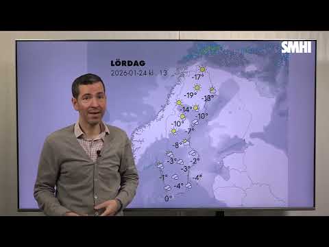 Väderprognos v. 4 fre-sön