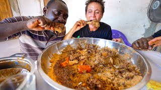 Whole Goat Stew in Africa!! VILLAGE FOOD in Senegal - Best Senegalese Food!! - YouTube