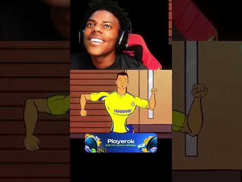 IShowSpeed Против Роналду: Кто быстрее? 😂 #ishowspeed #перевод #озвучка