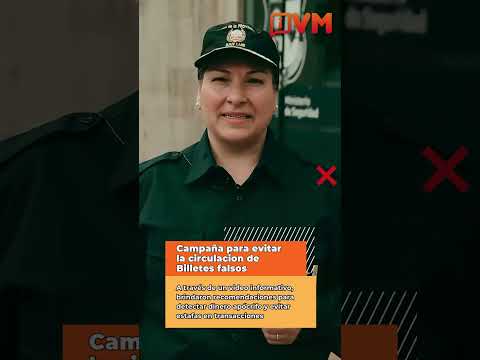 🚨 La Policía de San Luis lanzó una campaña para prevenir la circulación de billetes falsos