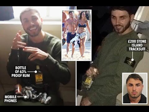 Acid thug Arthur Collins poses with banned phones and booze in prison  - 247 News
