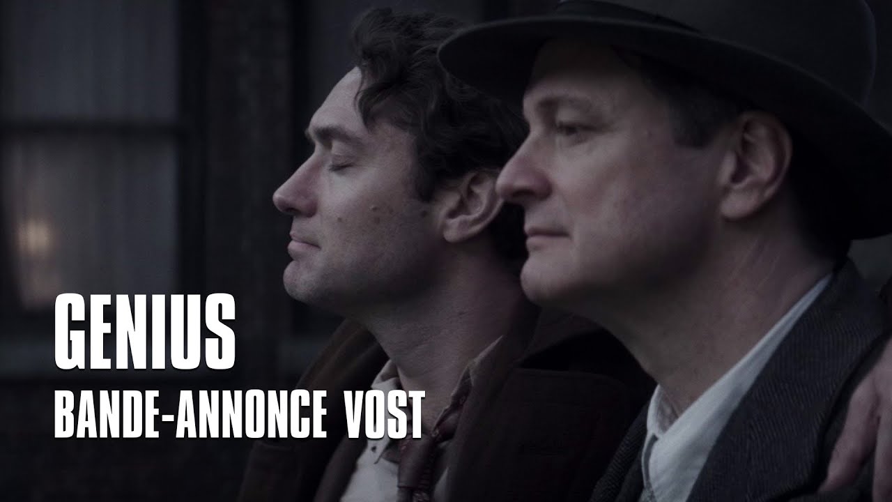 Miniature de la vidéo Genius avec Colin Firth et Jude Law - Bande-Annonce VOST du film Génie