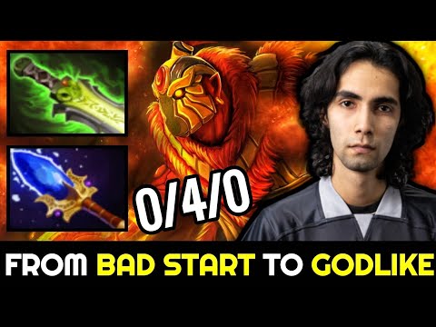 SUMAIL Mid Ember Spirit — from 4 Deaths Bad Start to Godlike 7.28 Dota 2