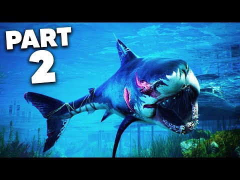MANEATER Gameplay Walkthrough Part 2 - UPGRADED TEETH
