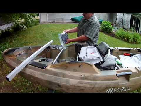 How To Install a motor on a Kayak using RailBlaza