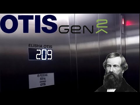 Exterior OTIS Gen2 MRL elevator - Mall - MG, BR