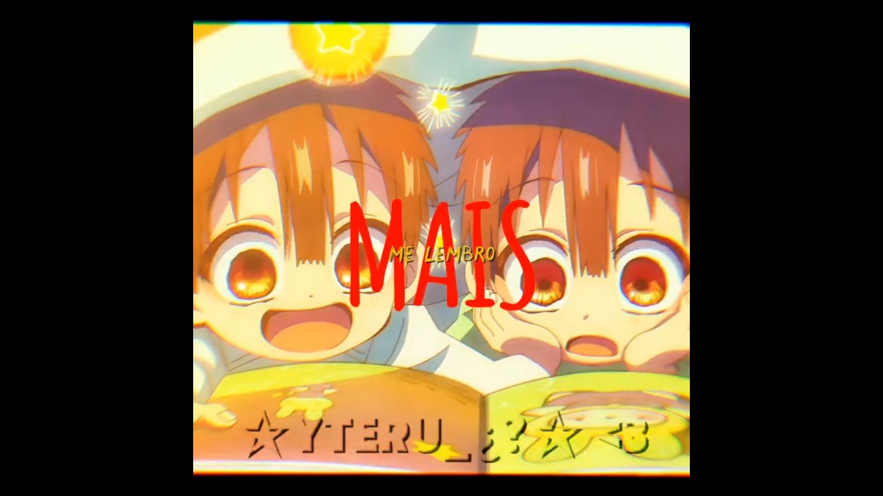 (Em branco e preto..) Video fofinho hoje 🕊️ #tbhk #naofloppa #hanakokun #jshk