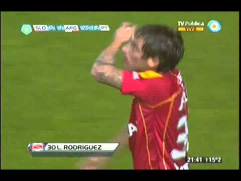 Gol de Lucas Rodríguez- Argentinos 1 San Lorenzo 0 - Fecha 17- 10 de junio de 2013