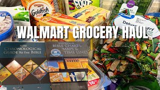 WALMART GROCERY HAUL - BIBLE STUDY GUIDES