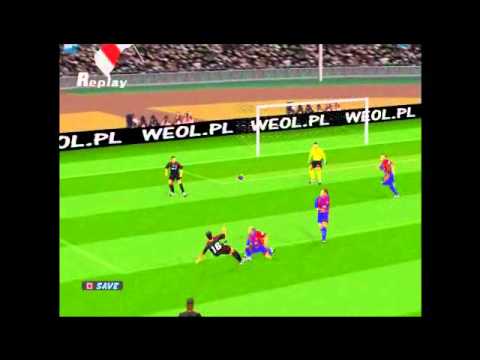 Luis Suarez goal (Ajax Amsterdam - Polonia Bytom)  [WEOL PES 2]