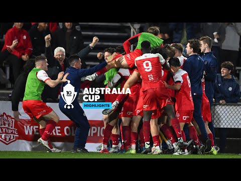 Olympic FC v APIA Leichhardt FC | Highlights | Australia Cup 2024 Round of 32