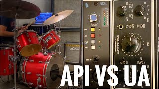 Video thumbnail for API vs Universal Audio on DRUMS! by Johan Segeborn