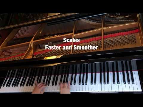 Scales - how to improve your technique for faster and smoother scales! (Bopianomagic)