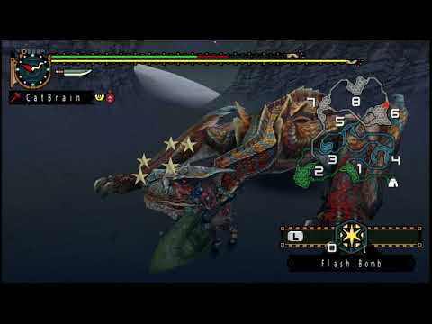 [MHFU] Tigrex (5★ Village) vs Hammer (Urgent Quest)