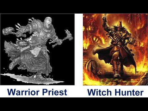 Total War: Warhammer 1vs1: Warrior Priest vs Witch Hunter
