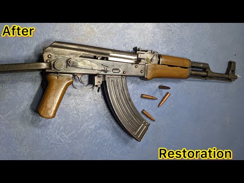 AK47 Restoration AKM GUN Restoration full video gun Restoration