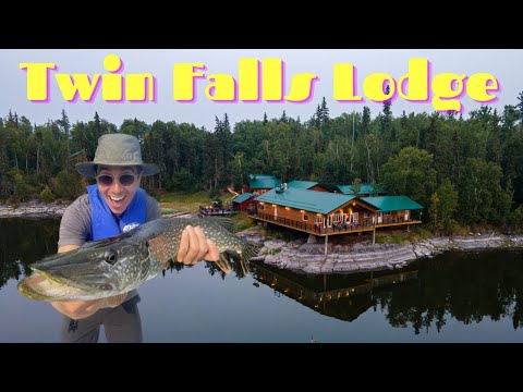 Twin Falls Lodge Fly-in Fishing - YouTube