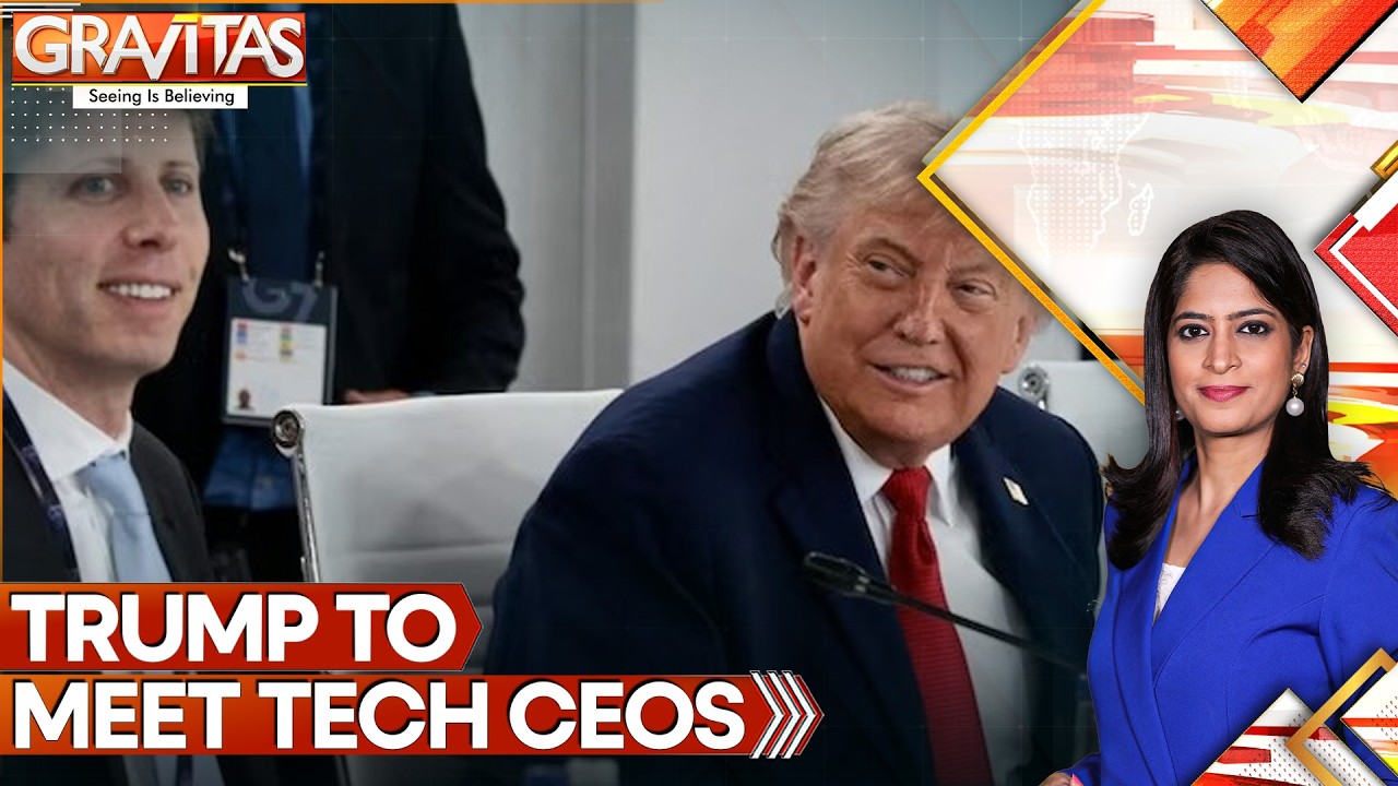 Donald Trump to Meet AI CEOs as Safety Debate Intensifies | GRAVITAS