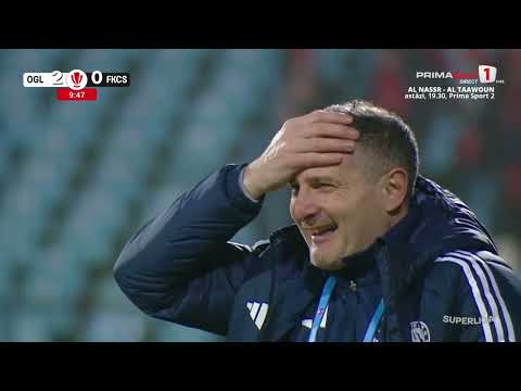GOOOL! Oțelul - Csikszereda 2-0. Eurogol Pedro Nuno! Portughezul a șutat fabulos de la 25 de metri