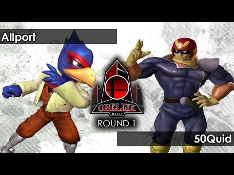 Melee: Allport (Falco/Falcon) V 50Quid (Falco) - Obelisk 42 Tournament SSBM