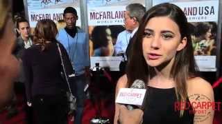 Olivia Stuck #KirbyBuckets at World Premiere Screening of Disney's McFarland USA #McFarlandUSA video
