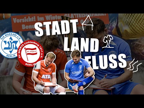 #roadtofinaltag: Stadt 🏠, Land 🌳, Fluss 🌊 mit Makkabi Berlin und Sparta Lichtenberg