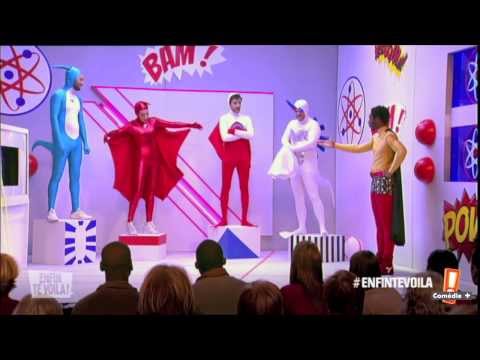FX Demaison, Verino, Caroline Vigneaux & Nader Boussandel super-héros - Enfin Te Voilà ! - 12.12.13