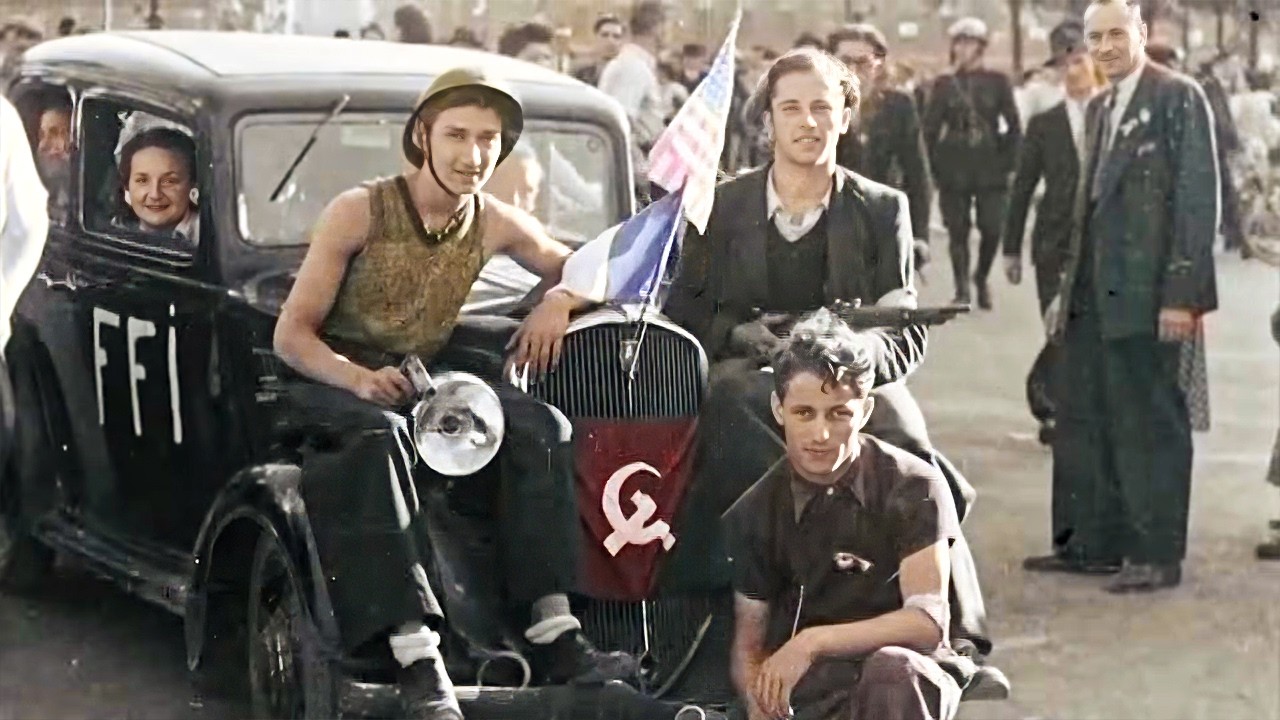 August 1944, They liberated Paris (World War II)