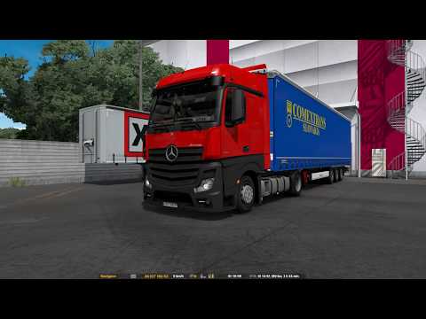 ETS2 Mercedes Actros MP4 1842 Nürnberg - Stuttgart