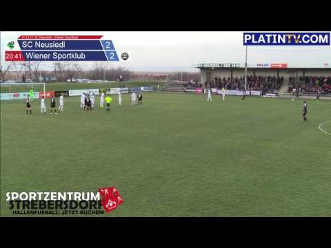 11.03.17 SC Neusiedl - Wiener Sportklub - Highlight  (1. Halbzeit / 20:49) am 11.03.2017 17:27
