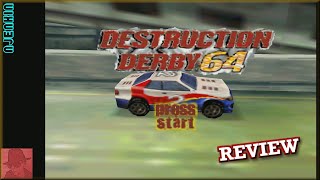 Destruction Derby 64 - on the Nintendo 64 !! - with Commentary
