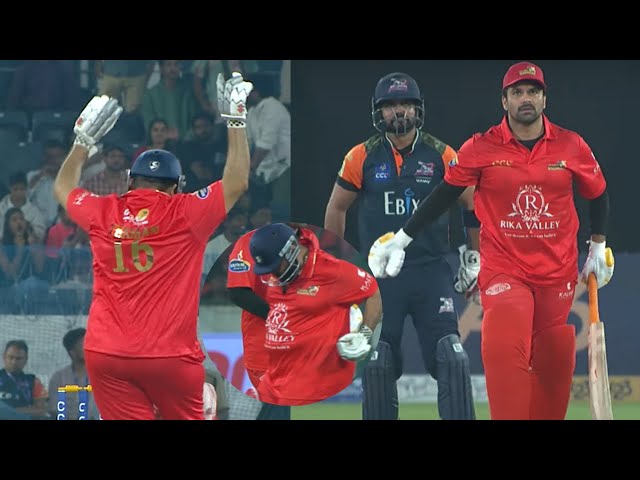 Thaman Goes Wild as Ashwin Babu Knocks it Out of the Park | Telugu Warriors | CCL Highlights