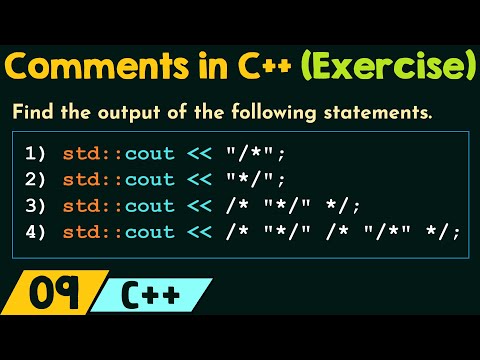 Comments in C Exercise