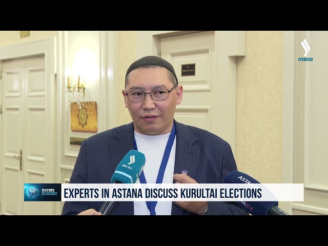 Kurultay seçimleri Astana’da uzmanlar tarafından değerlendirildi