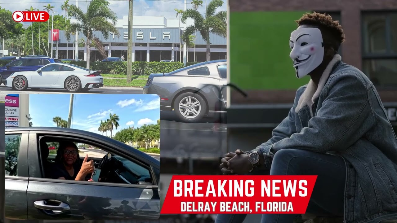 Tesla in Delray Beach Florida