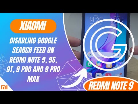 Disabling Google Search Feed on Redmi Note 9, 9S, 9T, 9 Pro and 9 Pro Max