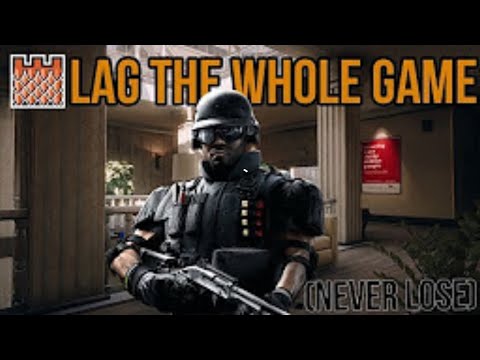 (OP) Lag The Whole Game Glitch! Gamebreaking Castle Glitch - Rainbow Six Siege