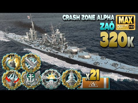 Cruiser Zaō: Core business, arsonist! - World of Warships