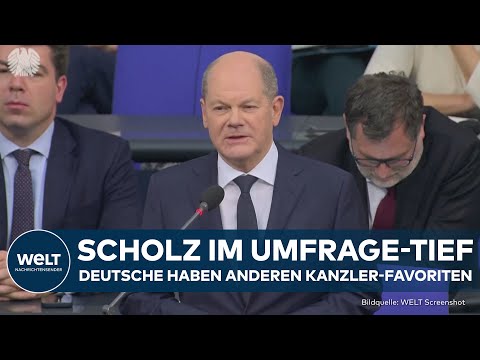 OLAF SCHOLZ: Kanzler so unbeliebt wie nie zuvor! Deutsche haben anderen Favoriten für das Amt