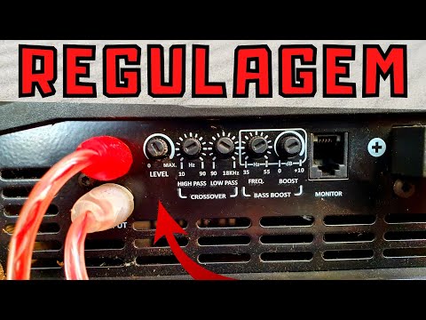 How to adjust your Module - Level, HPF, LPF and Bass Boost A600 POWER SYSTEMS and Taranps MD3000