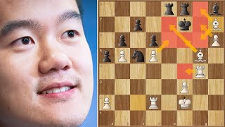 The Missed Brilliancy! || Ding vs Carlsen